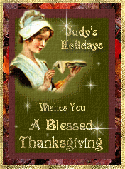 JUDY'S HOLIDAYS: BLESSED THANKSGIVING AWARD
