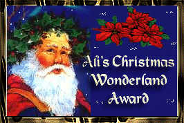 ALI'S CHRISTMAS WONDERLAND AWARD