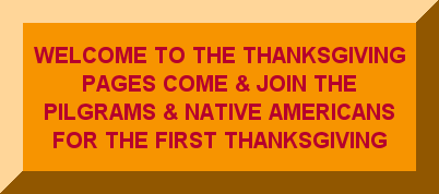 WELCOME TO THE THANKSGIVING PAGES